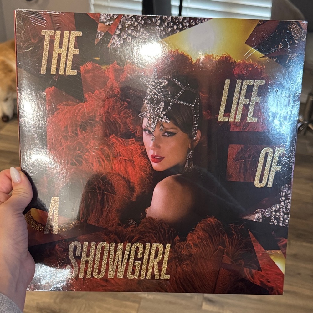The Life of a Showgirl Vinyl Record